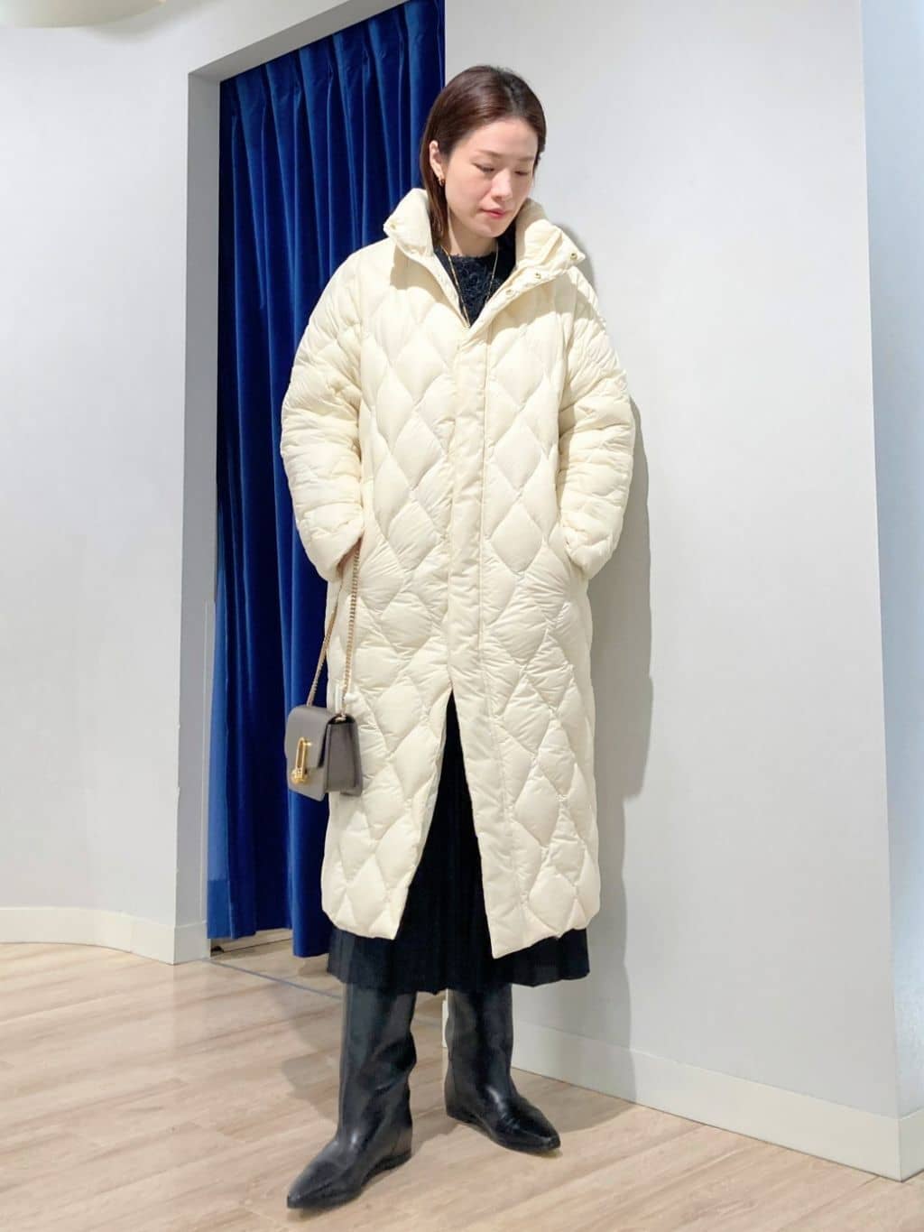 ノーリーズ（NOLLEY’S）/カットジャガードプルオーバーニット NOLLEY'Sのカットジャガードプルオーバーニットを使ったコーディネート