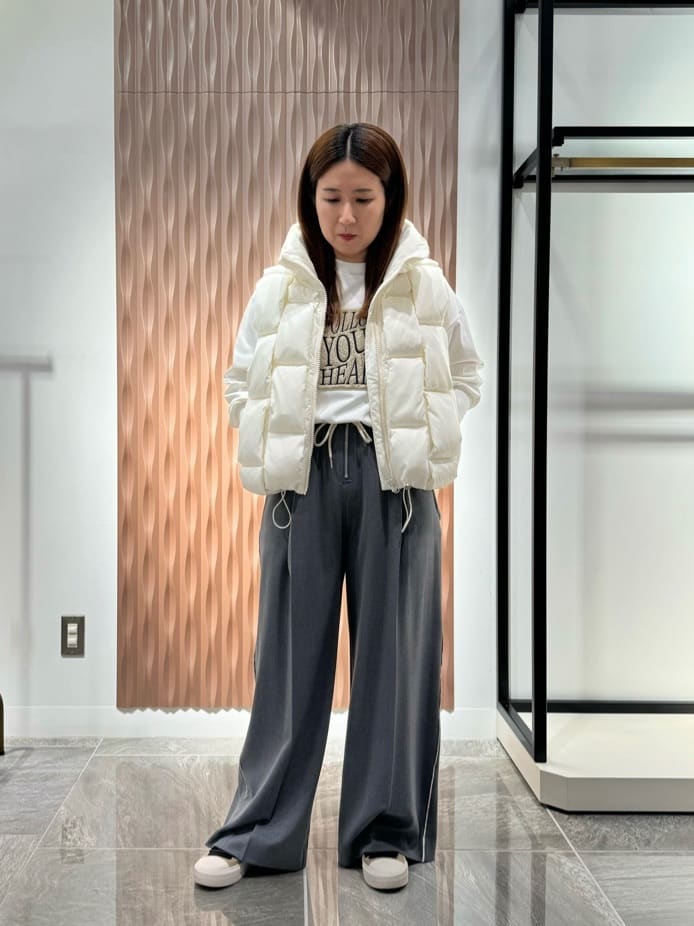 VinのファーワッペンラウンドヘムロンTを使ったコーディネートを紹介します。｜Rakuten Fashion(楽天ファッション／旧楽天ブランドアベニュー)4738877