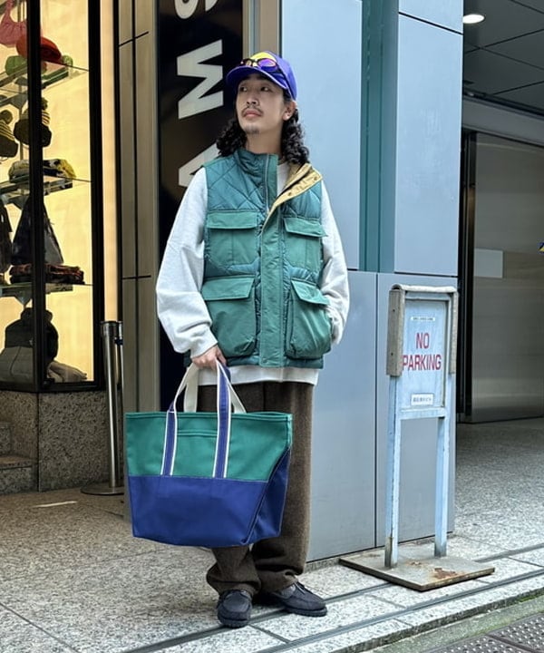 BEAMS OUTLETのL.L.Bean / 別注 Deep Bottom Deluxe Boat and Tote Largeを使ったコーディネートを紹介します。｜Rakuten Fashion(楽天ファッション／旧楽天ブランドアベニュー)4739693