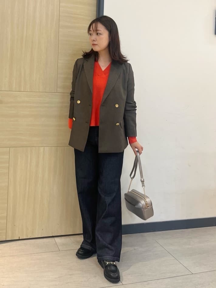 groveの【雑誌掲載】ツイーディダブルブレストジャケットを使ったコーディネートを紹介します。｜Rakuten Fashion(楽天ファッション／旧楽天ブランドアベニュー)4739812