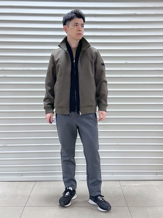 TAKEO KIKUCHIの【アンチピリング】ジップアップニットを使ったコーディネートを紹介します。｜Rakuten Fashion(楽天ファッション／旧楽天ブランドアベニュー)4740394