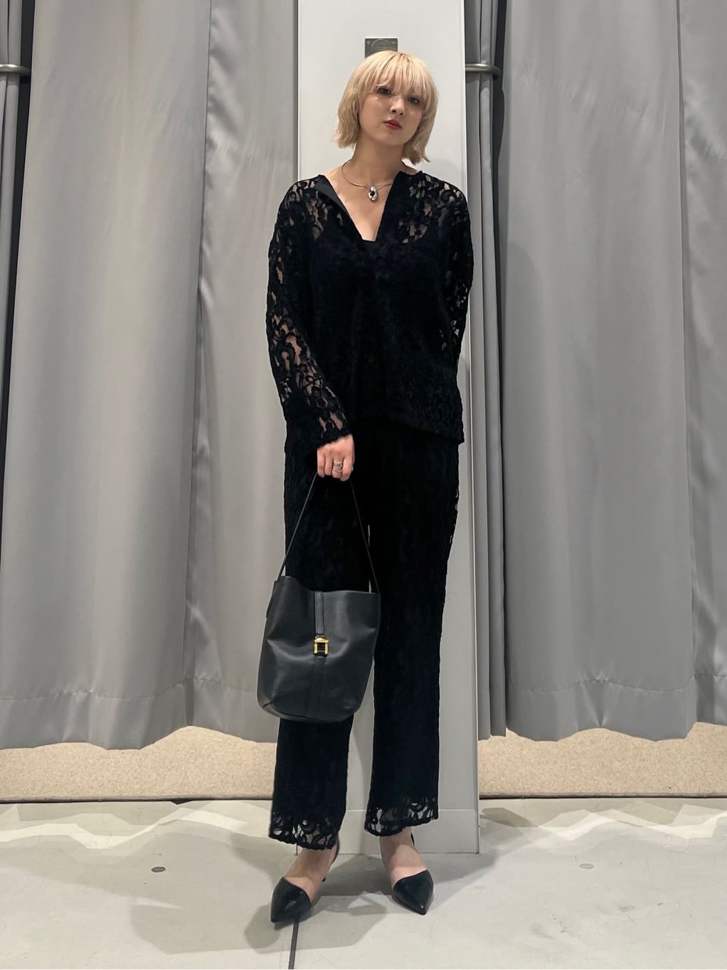 LASUDのダブルストラップカップインキャミソールを使ったコーディネートを紹介します。｜Rakuten Fashion(楽天ファッション／旧楽天ブランドアベニュー)4740888