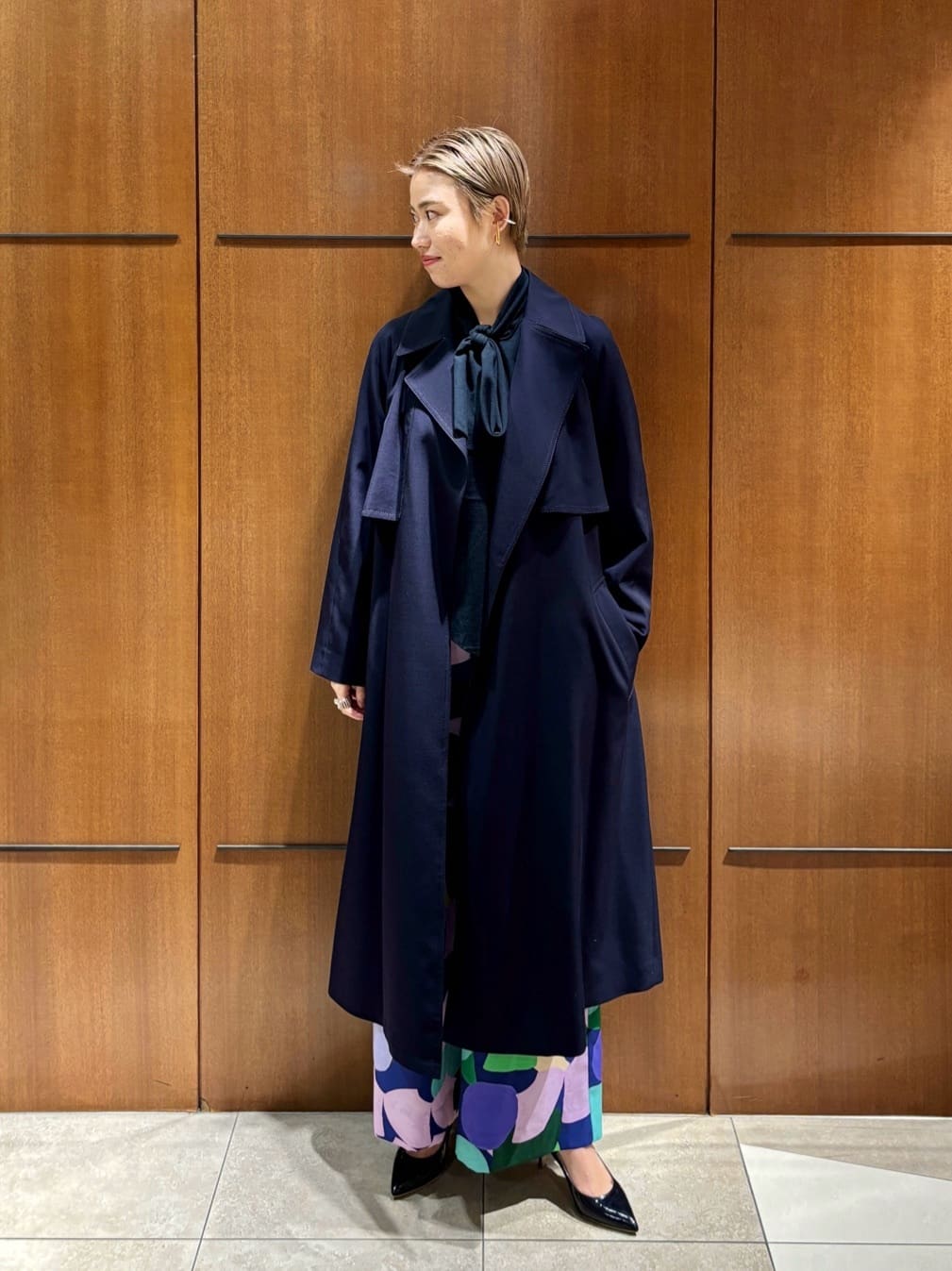 TOMORROWLAND | ウールギャバジン ガウンコート | Rakuten Fashion