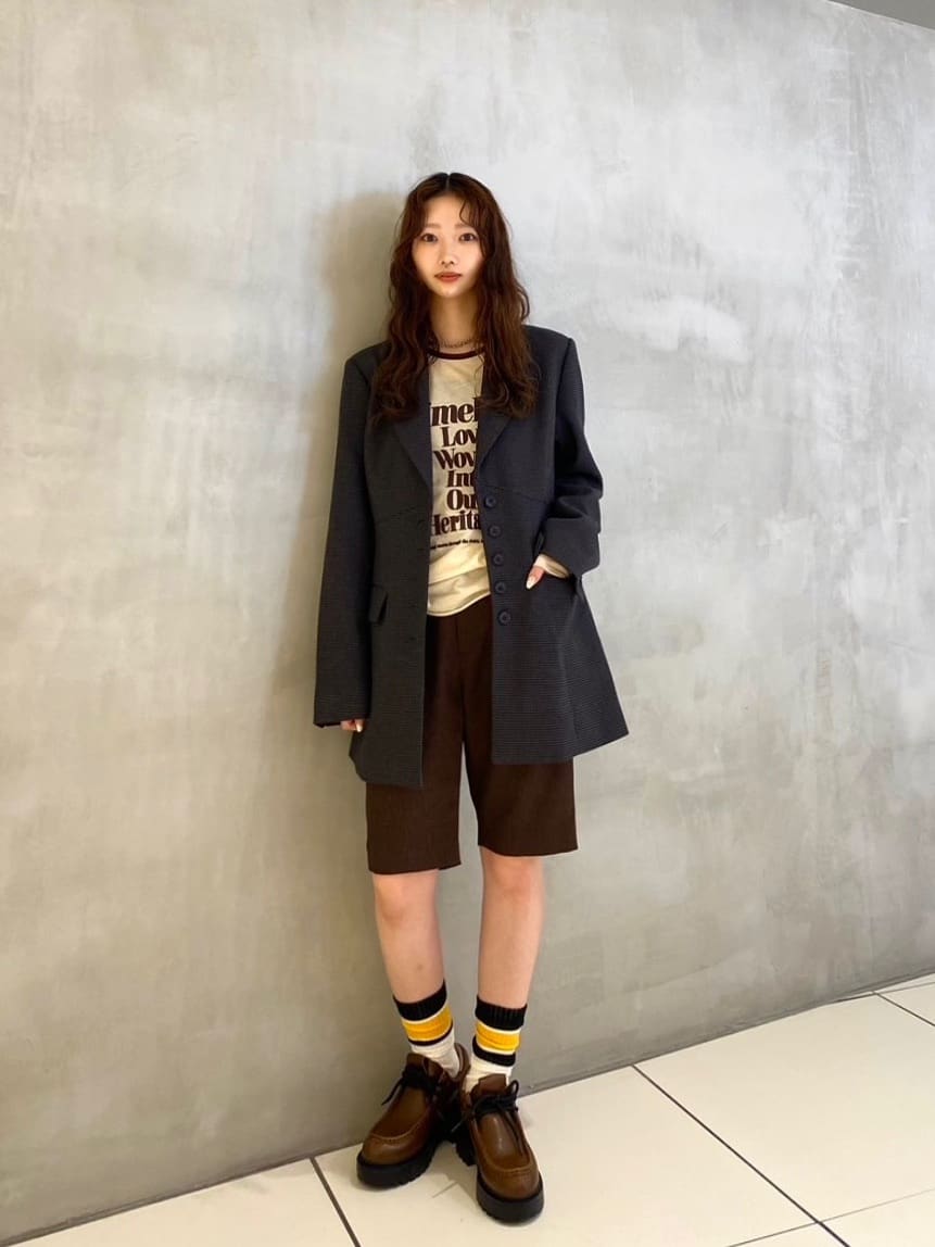 moussyのWAIST TUCK ジャケットを使ったコーディネート | Rakuten 