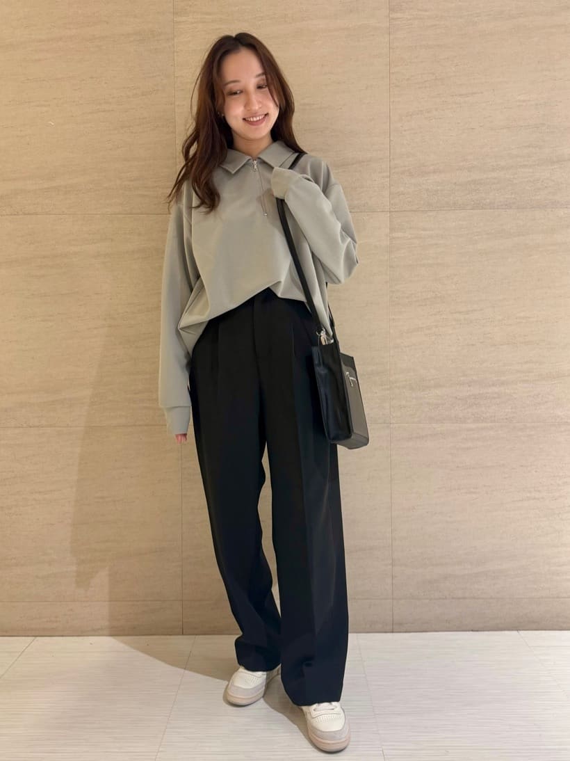 tk.TAKEO KIKUCHIのフロントポケットミニショルダーバッグを使ったコーディネートを紹介します。｜Rakuten Fashion(楽天ファッション／旧楽天ブランドアベニュー)4752838