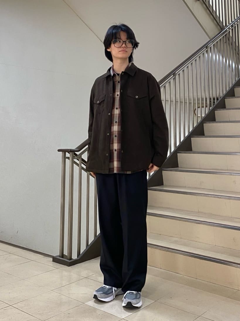 TAKEO KIKUCHIの【THE FLAGSHIP】オンブレーチェック シャツを使ったコーディネートを紹介します。｜Rakuten Fashion(楽天ファッション／旧楽天ブランドアベニュー)4757794