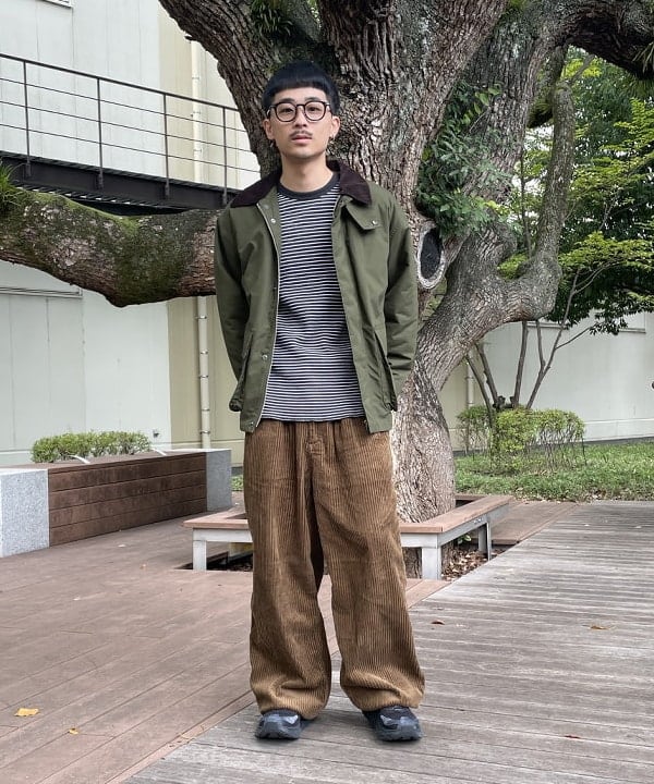 BEAMS HEARTのルーズ クルーネック サーマルを使ったコーディネートを紹介します。｜Rakuten Fashion(楽天ファッション／旧楽天ブランドアベニュー)4764617