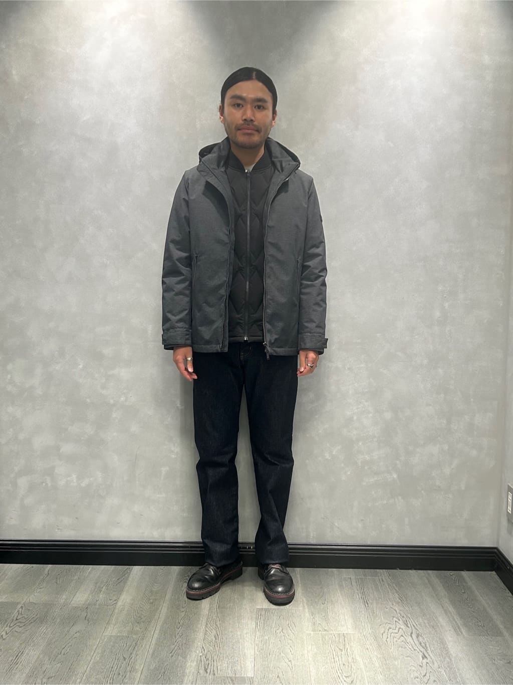 TAKEO KIKUCHIの【軽量アウター】エレクティブ シェル ブルゾンを使ったコーディネートを紹介します。｜Rakuten Fashion(楽天ファッション／旧楽天ブランドアベニュー)4767505