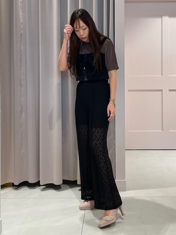 ESPERANZAのオリジナルキルティングパンプスを使ったコーディネートを紹介します。｜Rakuten Fashion(楽天ファッション／旧楽天ブランドアベニュー)4770357