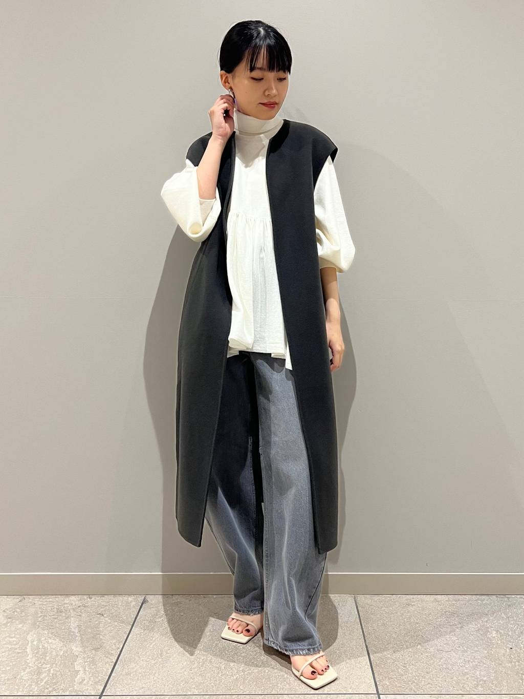 Curensology | ハイネックギャザーニットプルオーバー | Rakuten