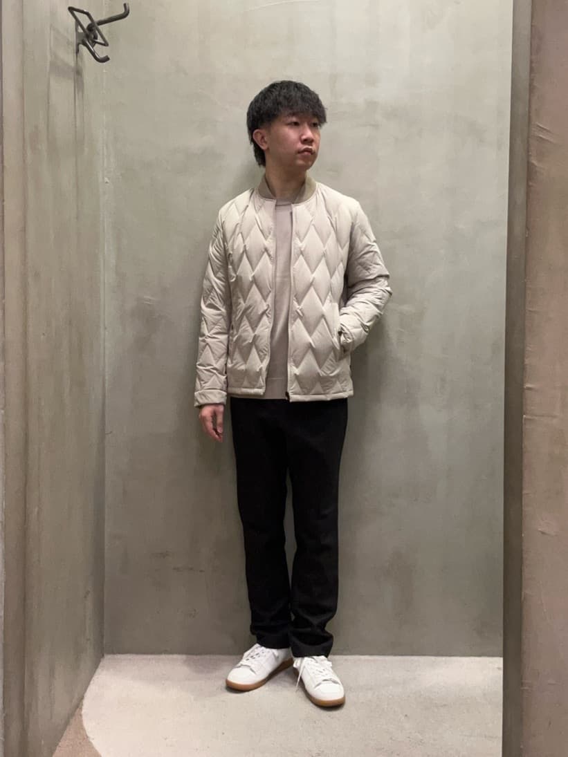 TAKEO KIKUCHIの【軽量アウター】エレクティブ キルト ブルゾンを使ったコーディネートを紹介します。｜Rakuten Fashion(楽天ファッション／旧楽天ブランドアベニュー)4774506