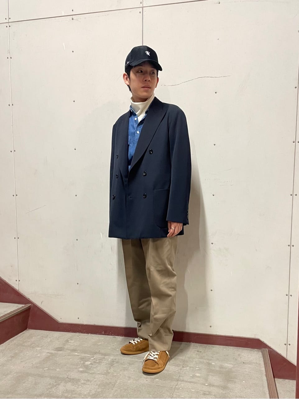 TAKEO KIKUCHIの【THE FLAGSHIP】コットンウール チノクロス TAKEO KIKUCHIの【THE FLAGSHIP】コットンウール チノクロス