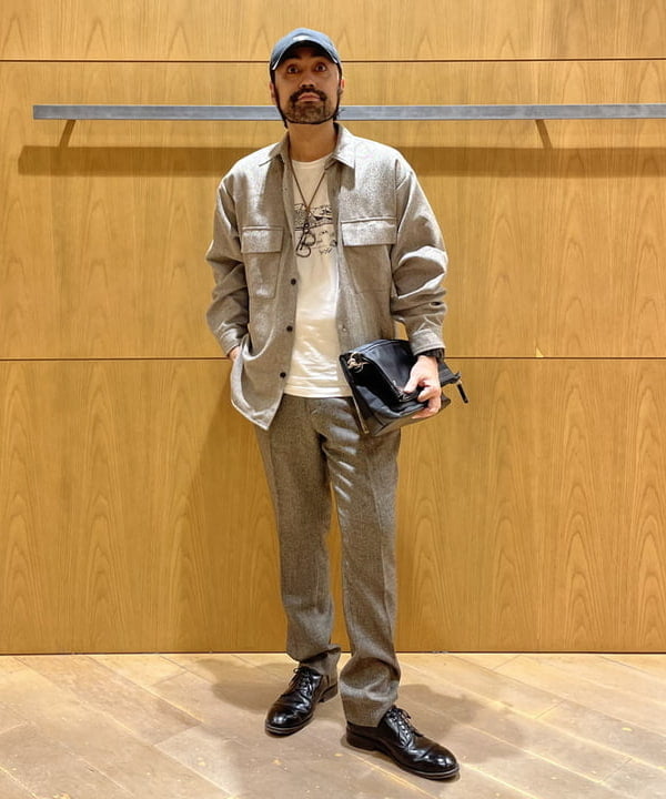 BEAMS HEARTのシャンブレー 杢素材 ロール ショルダーバッグを使ったコーディネートを紹介します。｜Rakuten Fashion(楽天ファッション／旧楽天ブランドアベニュー)4787078
