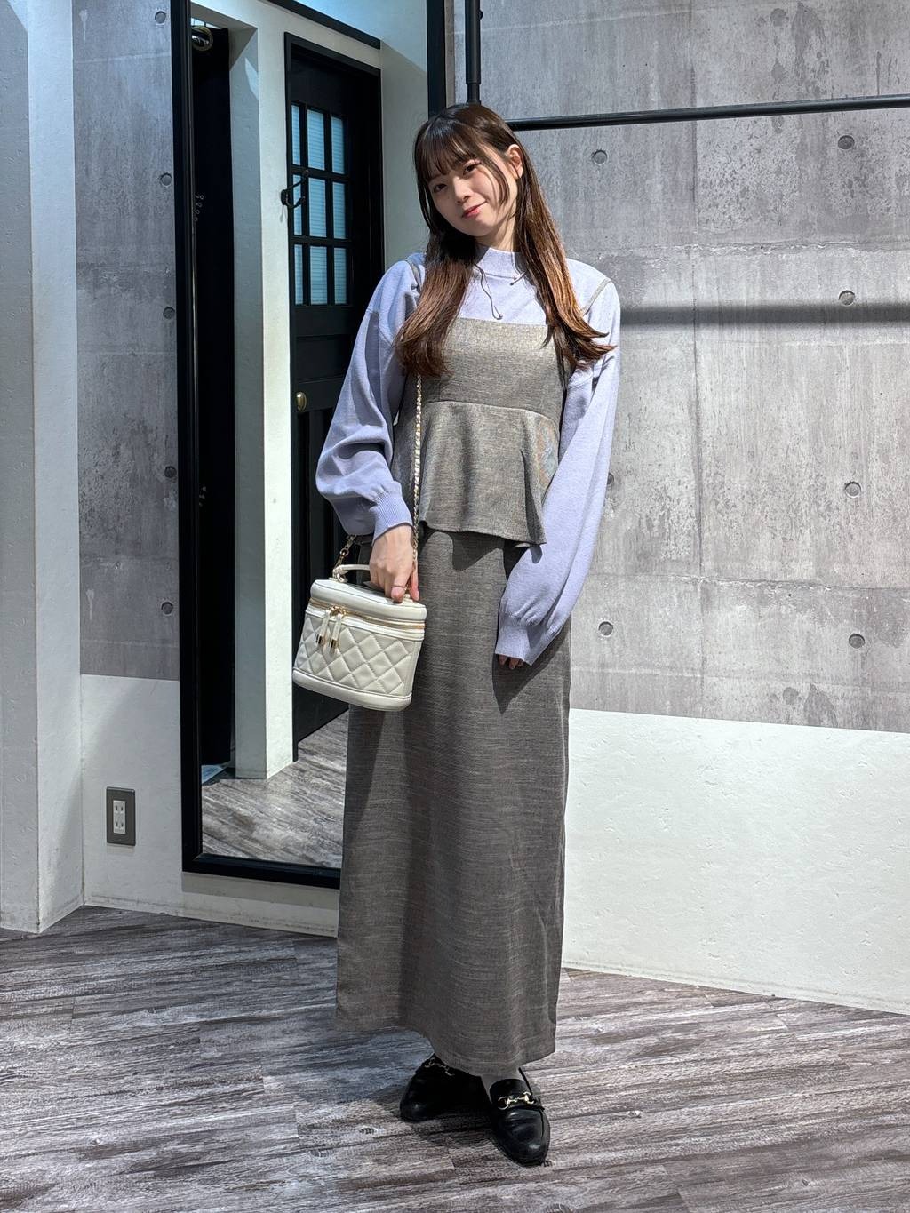 mysty womanの【上西星来さん着用アイテム】ボリュームスリーブプチハイネックを使ったコーディネートを紹介します。｜Rakuten Fashion(楽天ファッション／旧楽天ブランドアベニュー)4790951