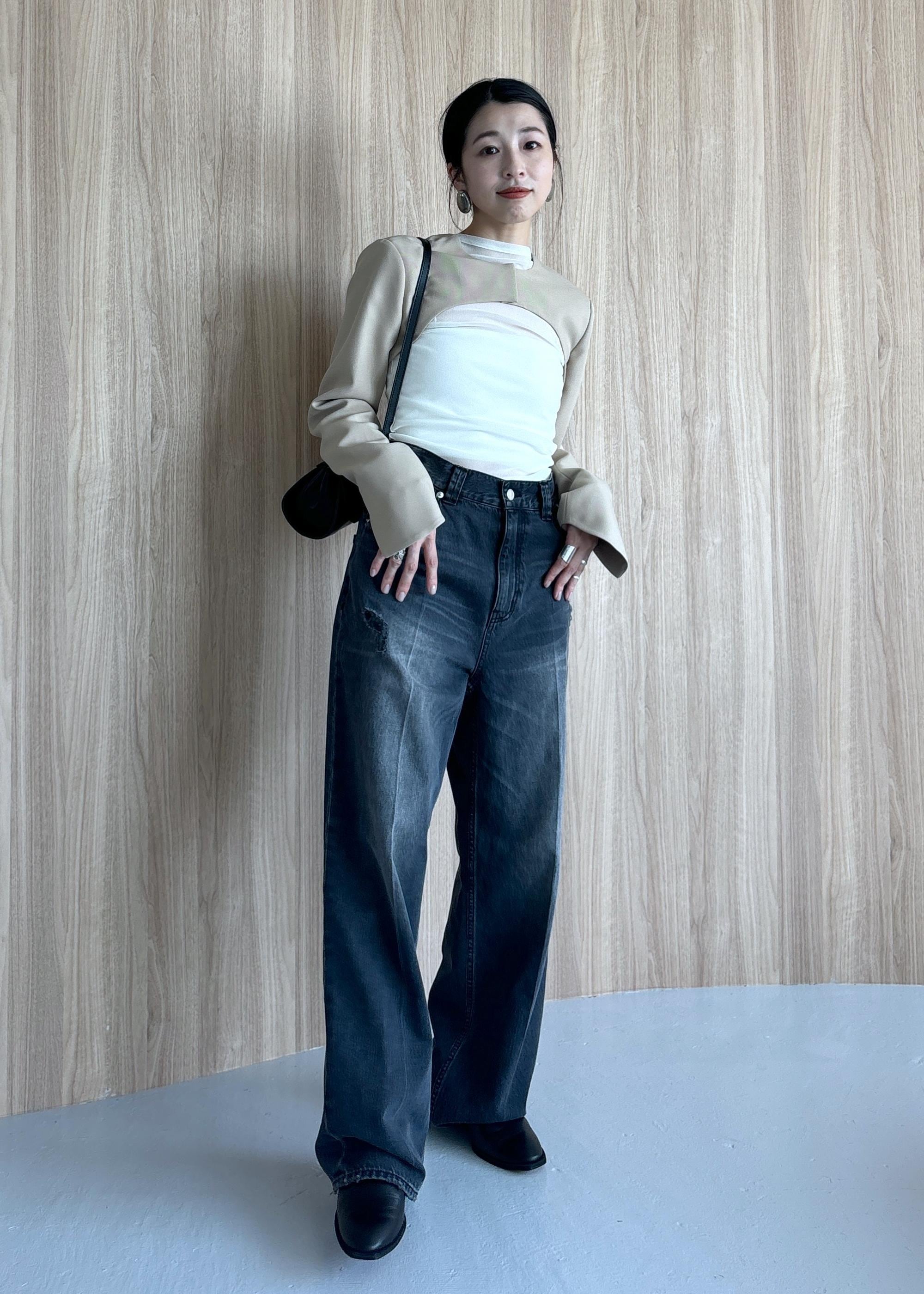 ADAM ET ROPE' | 【新色追加】ジャケットボレロ | Rakuten Fashion