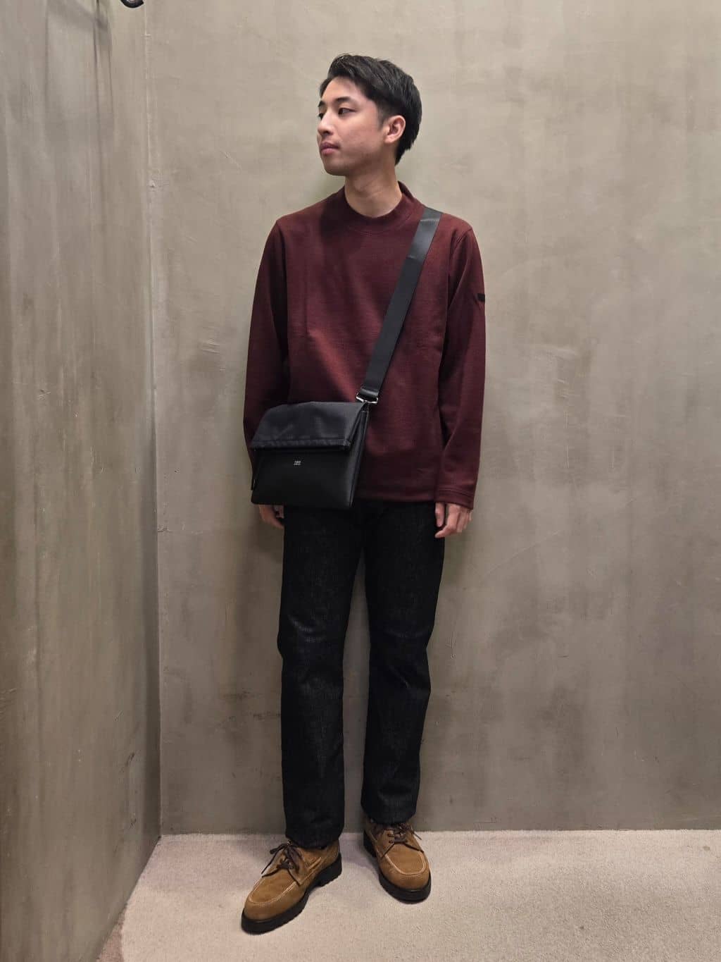 TAKEO KIKUCHIの【Sサイズ~】ウールブレンド ポンチ カットソーを使ったコーディネートを紹介します。｜Rakuten Fashion(楽天ファッション／旧楽天ブランドアベニュー)4801795