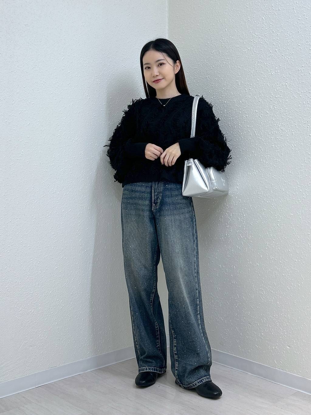 LOWRYS FARM | ビジューワイドストレートP | Rakuten Fashion(楽天