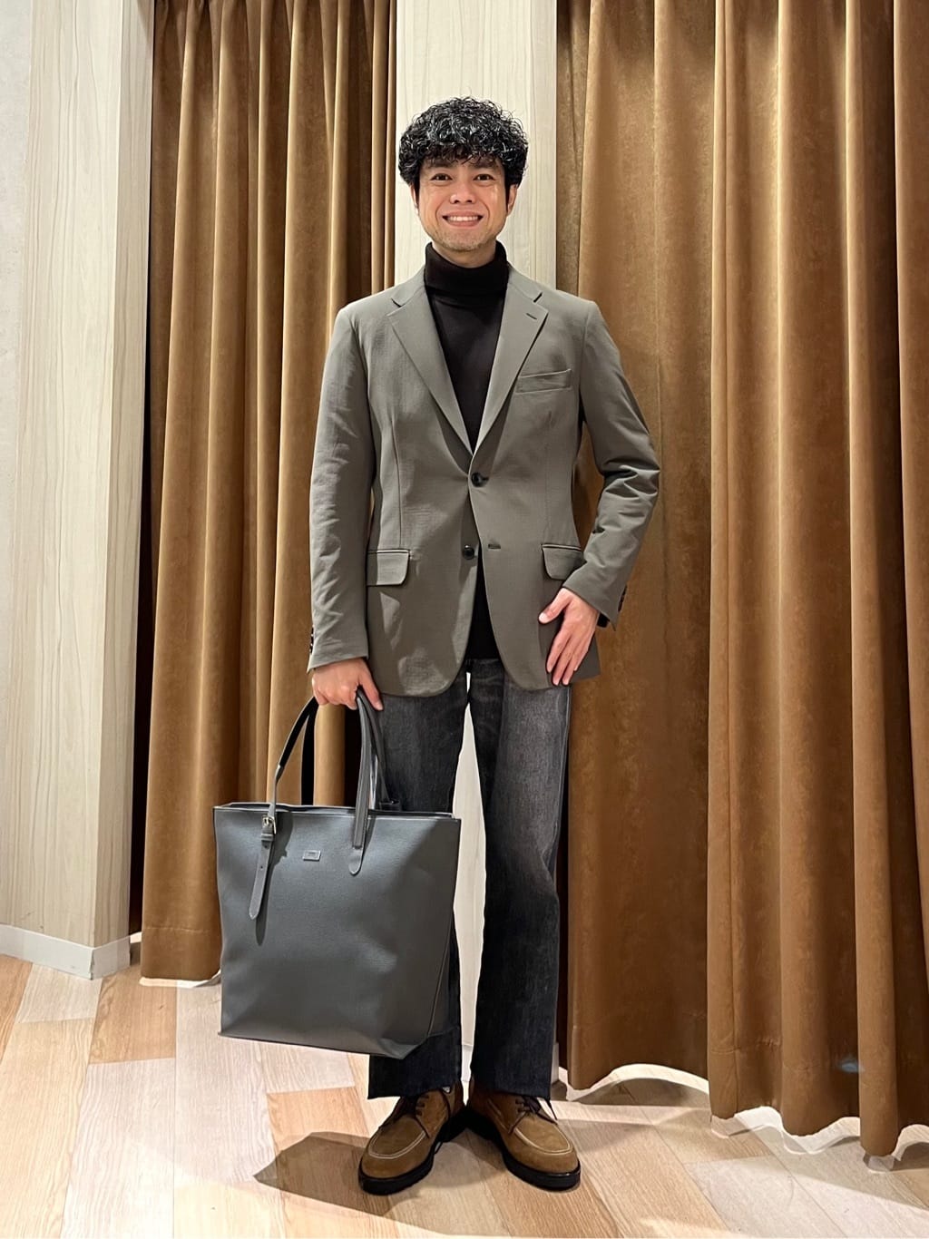 TAKEO KIKUCHIの【4WAYストレッチ】ストームフリース(R)ジャケットを使ったコーディネートを紹介します。｜Rakuten Fashion(楽天ファッション／旧楽天ブランドアベニュー)4807319