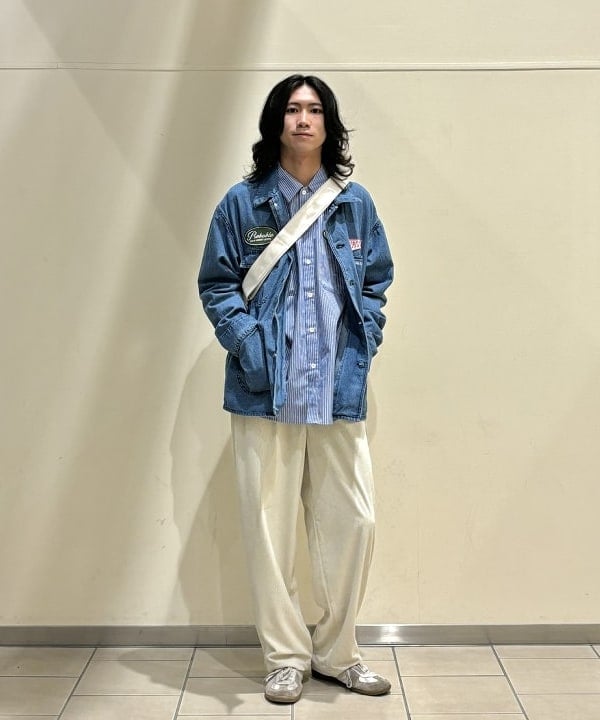BEAMS HEARTのGMS カバーオール シャツを使ったコーディネートを紹介します。｜Rakuten Fashion(楽天ファッション／旧楽天ブランドアベニュー)4808842