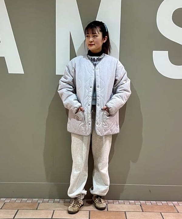 BEAMS MENのダウン ミリタリー ライナージャケットを使った 