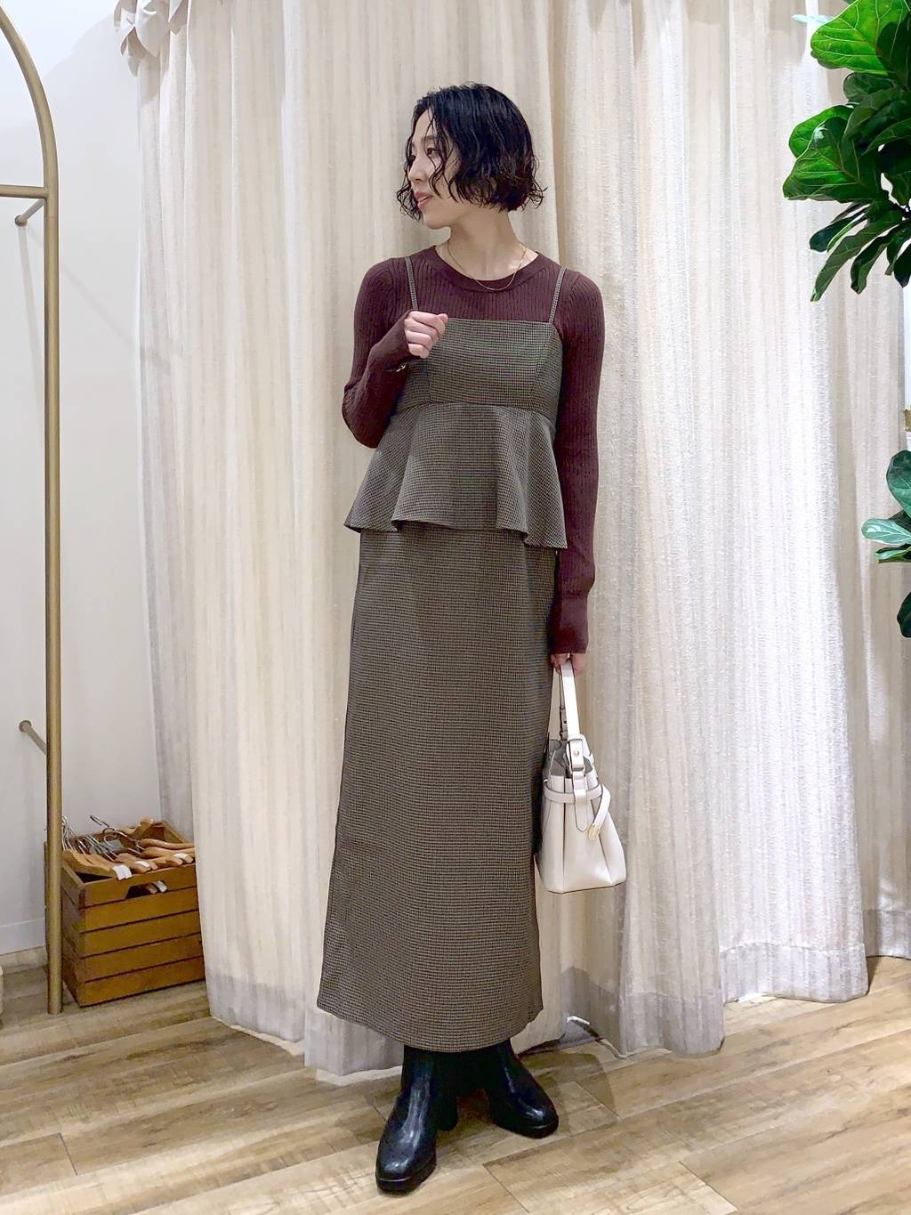 mysty womanの【上西星来さん着用アイテム】ニットストームショートブーツを使ったコーディネートを紹介します。｜Rakuten Fashion(楽天ファッション／旧楽天ブランドアベニュー)4822440