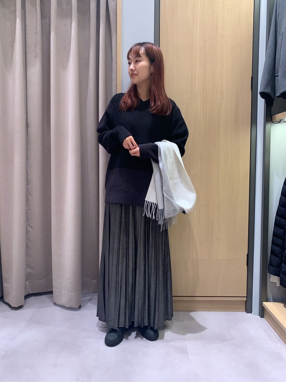 TAKEO KIKUCHIのウィンターコットン混 プルオーバー ニットを使ったコーディネートを紹介します。｜Rakuten Fashion(楽天ファッション／旧楽天ブランドアベニュー)4831934