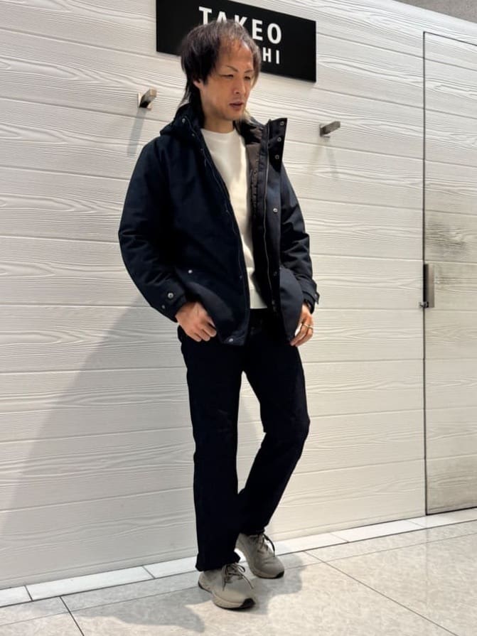 TAKEO KIKUCHIの【3WAY】ドビー ダウンライナー付 ブルゾンを使ったコーディネートを紹介します。｜Rakuten Fashion(楽天ファッション／旧楽天ブランドアベニュー)4832267