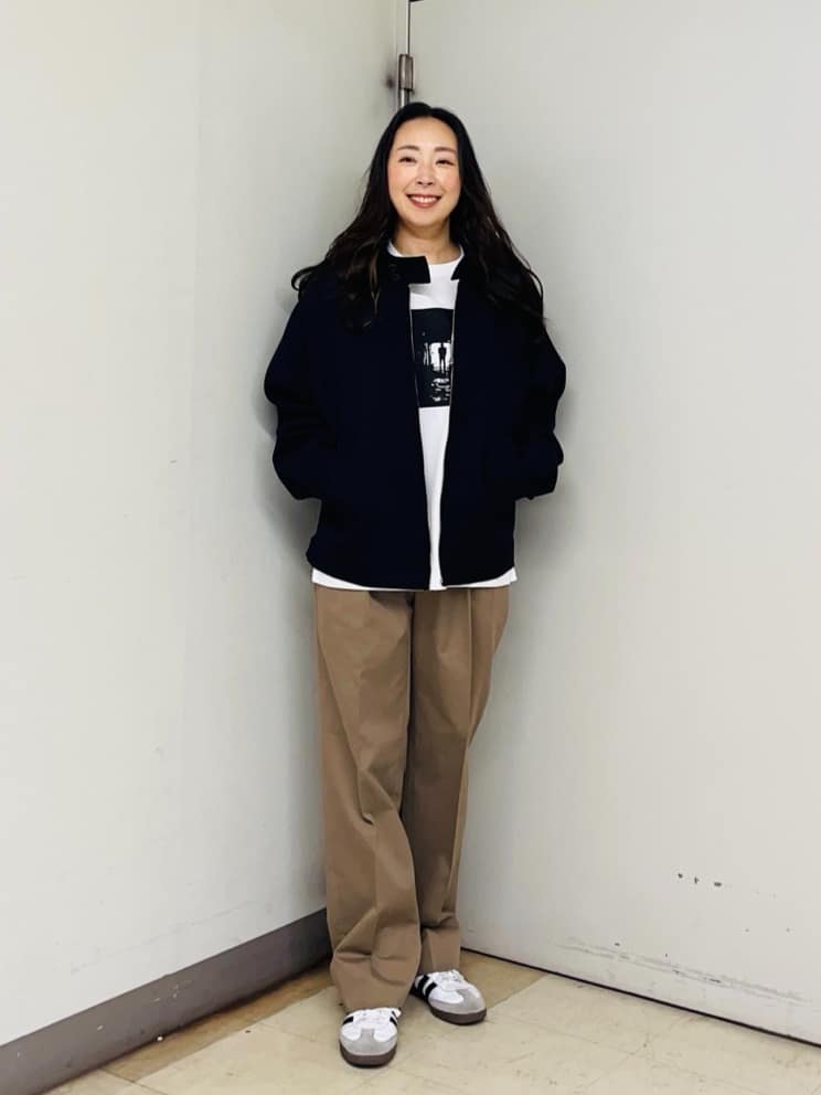 TAKEO KIKUCHIの【THE FLAGSHIP】ウールダブルフェイス ブルゾンを使ったコーディネートを紹介します。｜Rakuten Fashion(楽天ファッション／旧楽天ブランドアベニュー)4841672