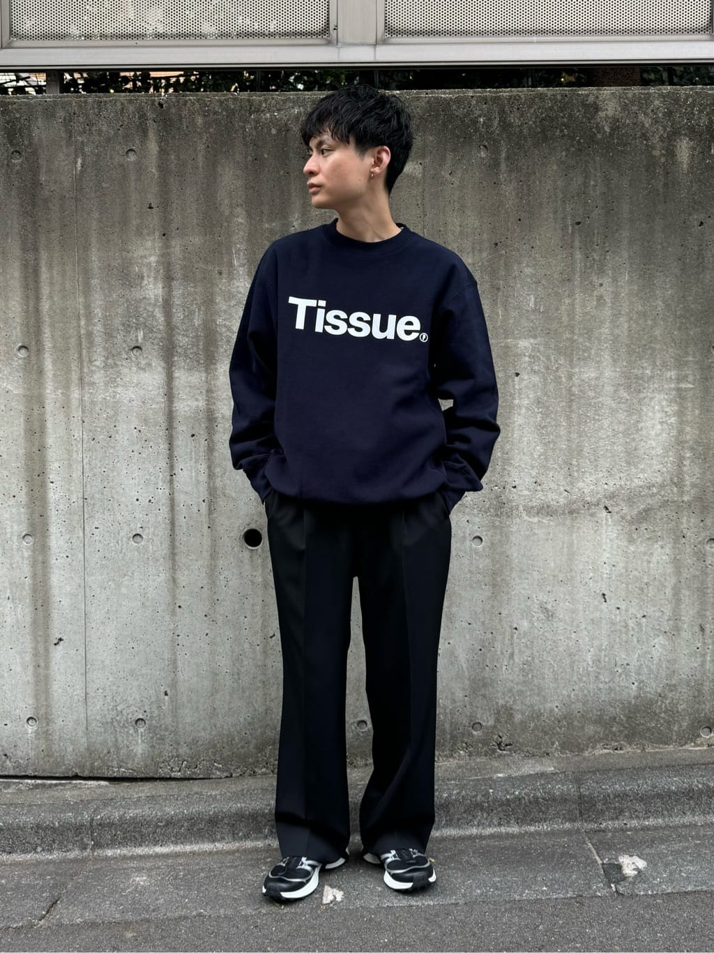 BEAUTY&YOUTH HI―LINE LTウーステッド 1プリーツトラウザー