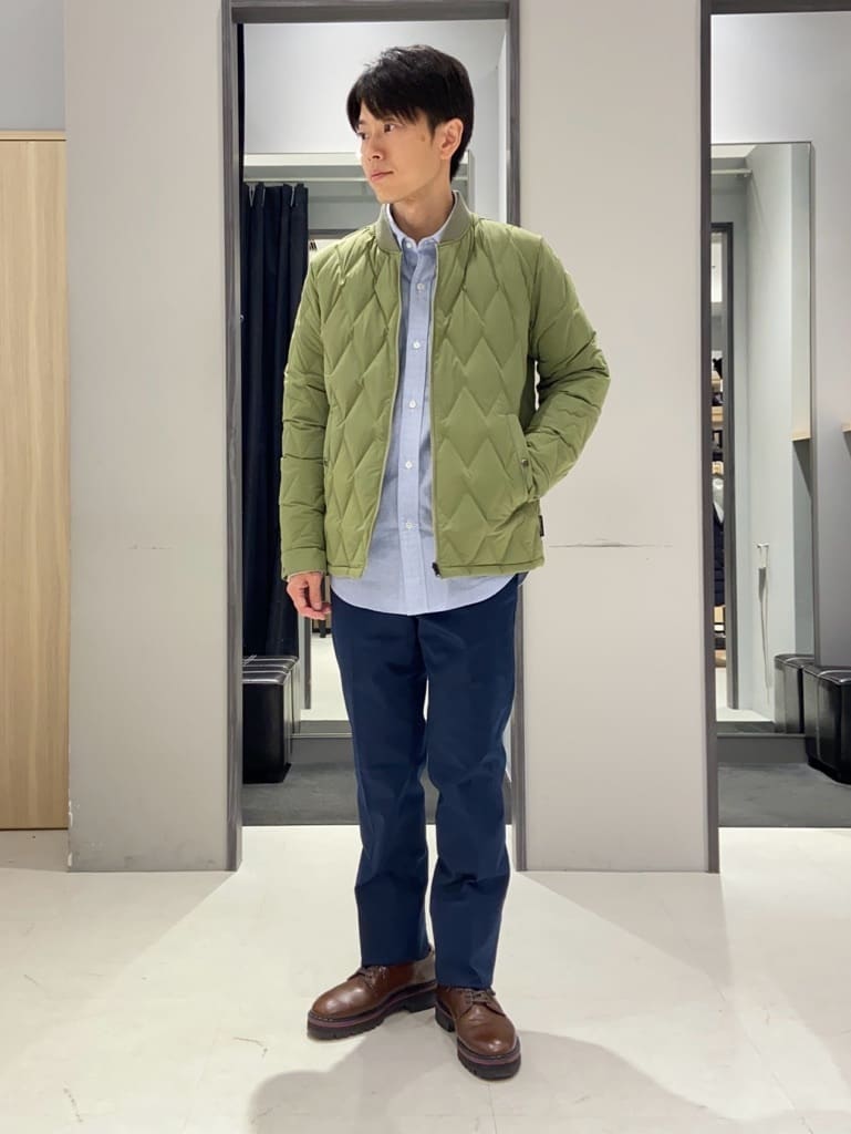 TAKEO KIKUCHIの【軽量アウター】エレクティブ キルト ブルゾンを使ったコーディネートを紹介します。｜Rakuten Fashion(楽天ファッション／旧楽天ブランドアベニュー)4844598