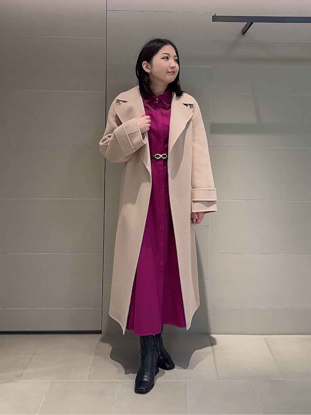 ANAYI | パイルメルトンリバーテーラードコート | Rakuten Fashion