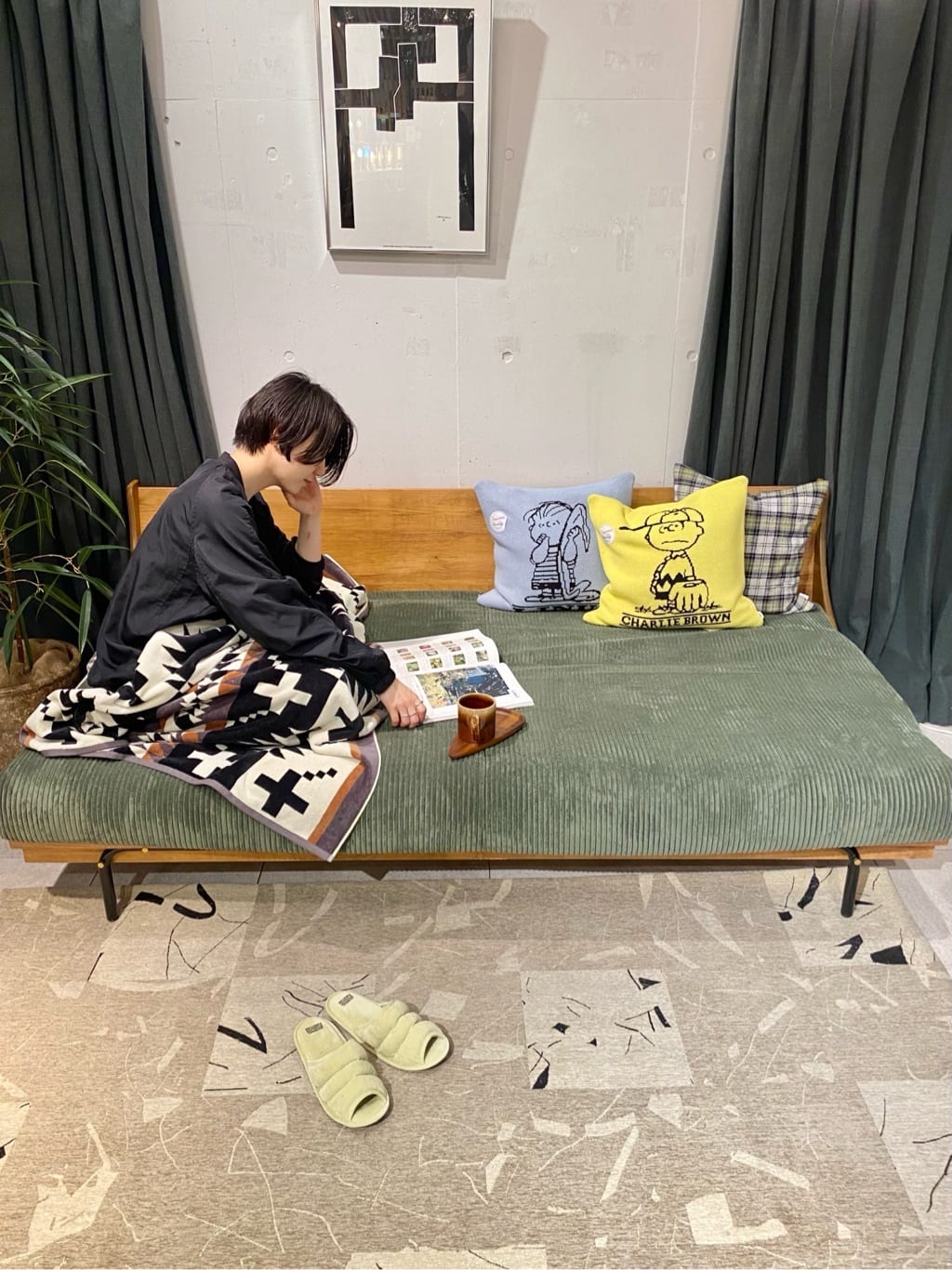 journal standard Furnitureの【PENDLETON/ペンドルトン】OVERSIZE JACQUARD TOWELS ジャガード バスタオルを使ったコーディネートを紹介します。｜Rakuten Fashion(楽天ファッション／旧楽天ブランドアベニュー)4845955