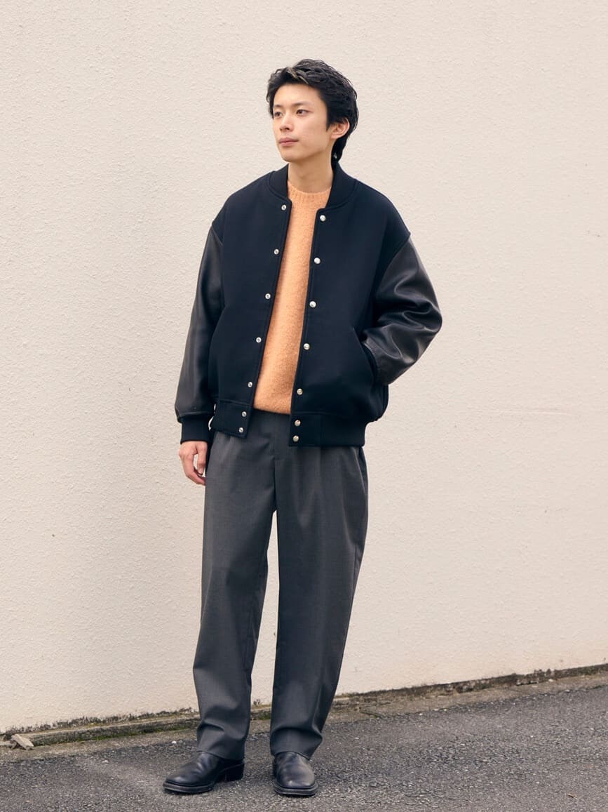 HI―LINE エレガント バーシティ ジャケット