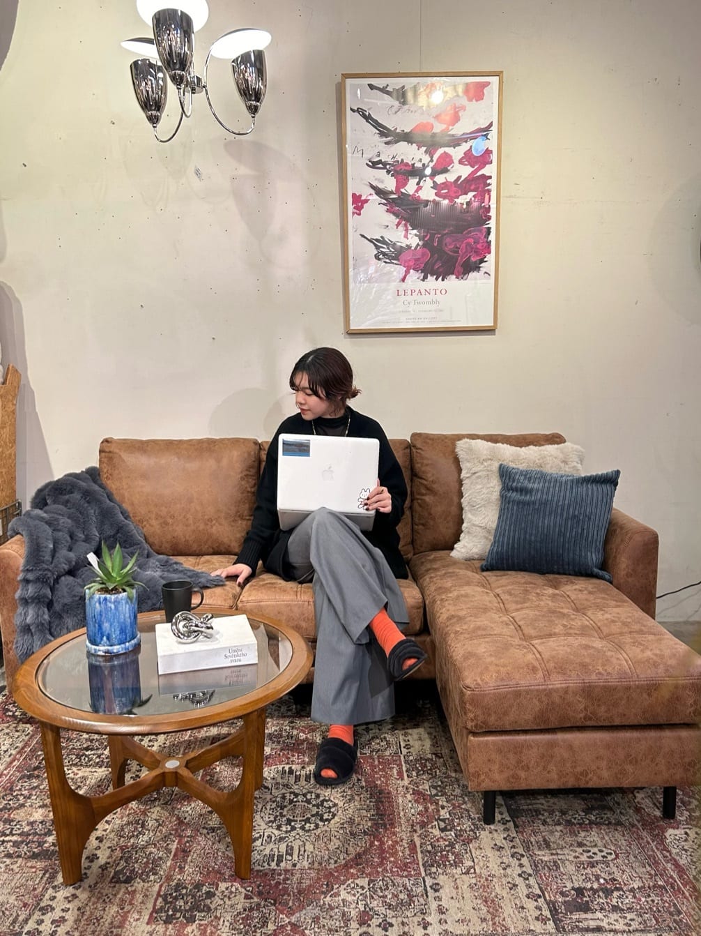 journal standard FurnitureのPO RUG 133*200 ラグを使ったコーディネートを紹介します。｜Rakuten Fashion(楽天ファッション／旧楽天ブランドアベニュー)4846845