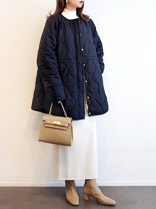 STYLEDOOR | ミリタリーキルティングドロストハーフコート | Rakuten