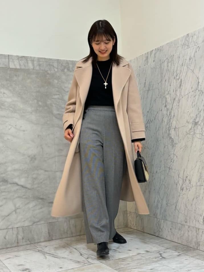 ANAYI | パイルメルトンリバーテーラードコート | Rakuten Fashion