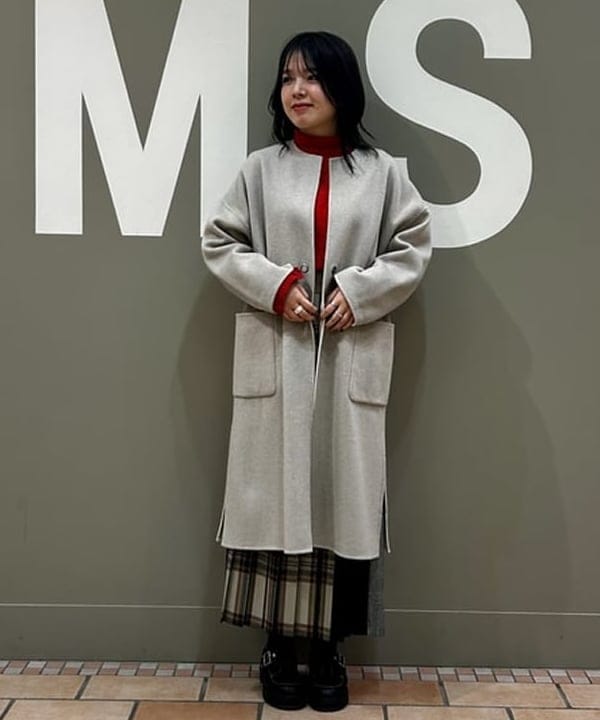 Demi-Luxe BEAMS Wool River Long Coat