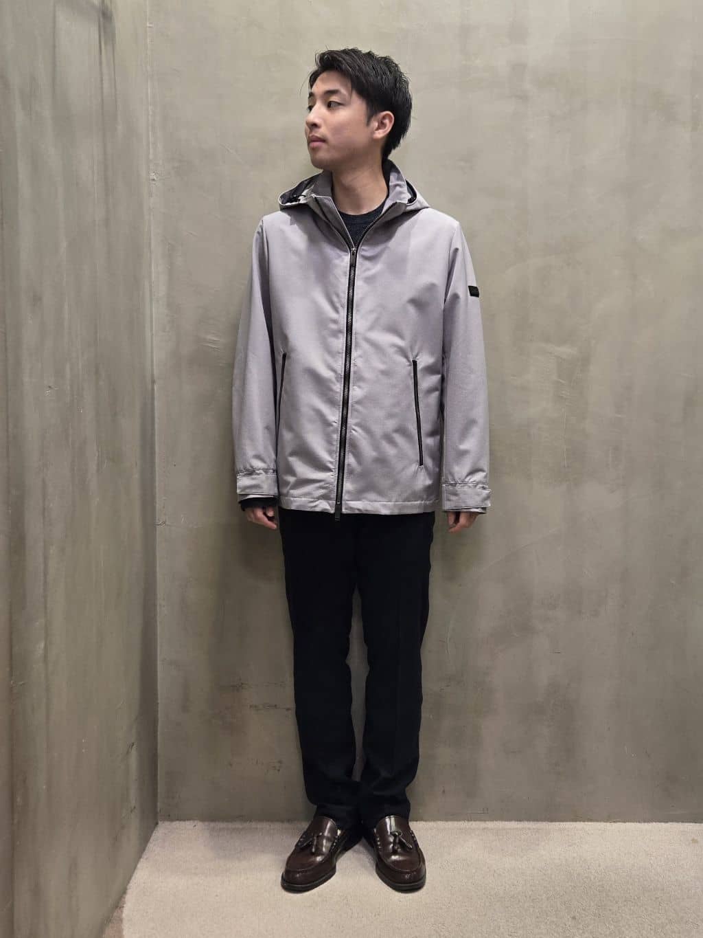 TAKEO KIKUCHIの【軽量アウター】エレクティブ シェル ブルゾンを使ったコーディネートを紹介します。｜Rakuten Fashion(楽天ファッション／旧楽天ブランドアベニュー)4853687