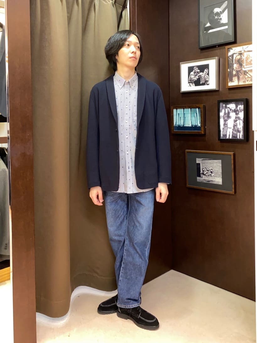 TAKEO KIKUCHIの【ONOFF対応/日本製】スエード デッキシューズを使ったコーディネートを紹介します。｜Rakuten Fashion(楽天ファッション／旧楽天ブランドアベニュー)4855872