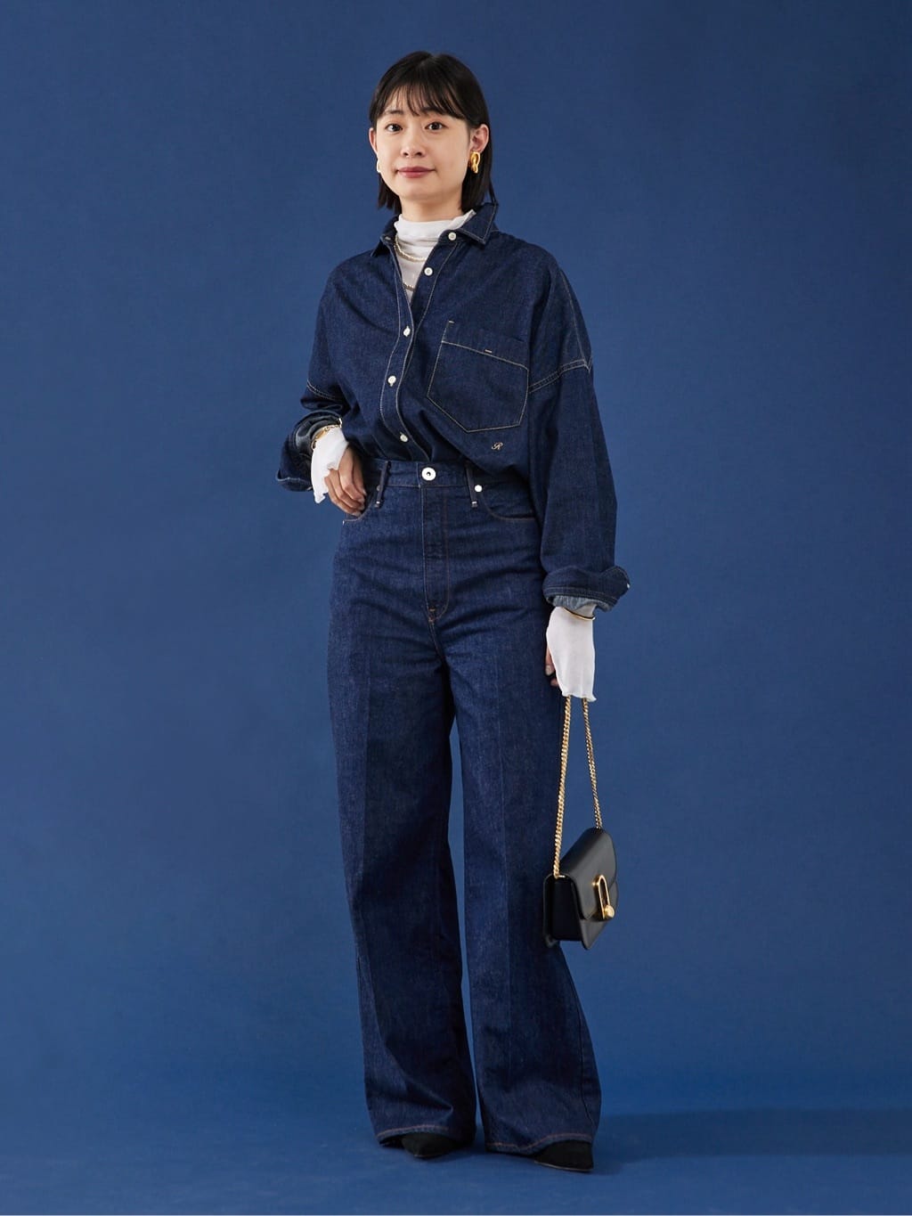 Rouge vif la cleのテレコメロータートルを使ったコーディネートを紹介します。｜Rakuten Fashion(楽天ファッション／旧楽天ブランドアベニュー)4856154