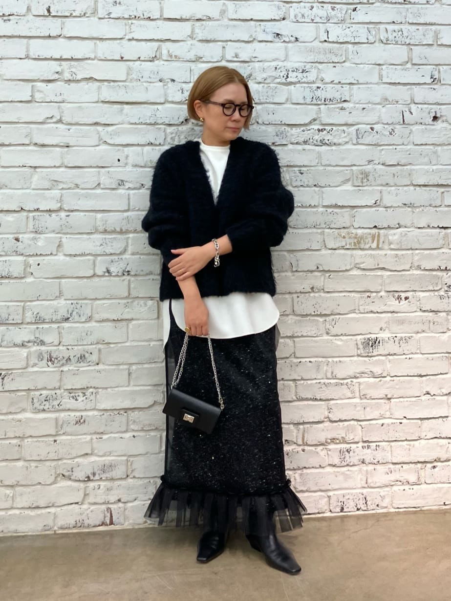 Whim Gazette スパンコールスカート