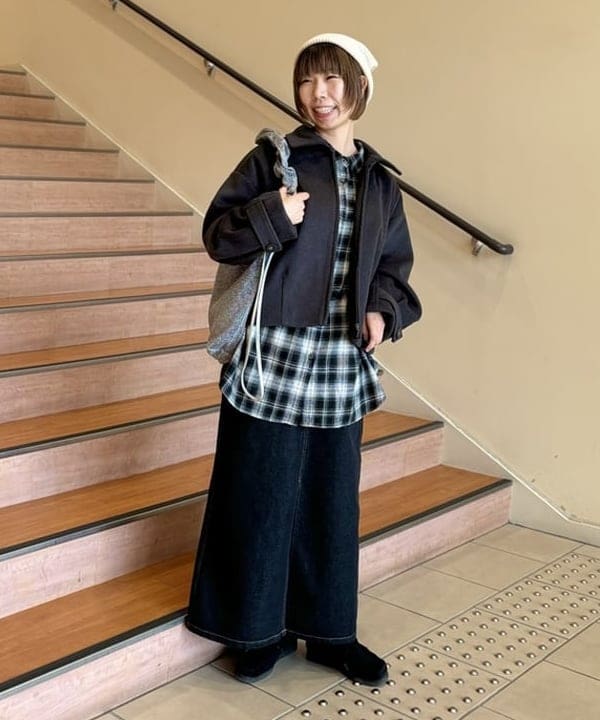 BEAMS HEARTのミニタグ ワッチキャップ 防寒 ギフト 24AWを使ったコーディネートを紹介します。｜Rakuten Fashion(楽天ファッション／旧楽天ブランドアベニュー)4857260