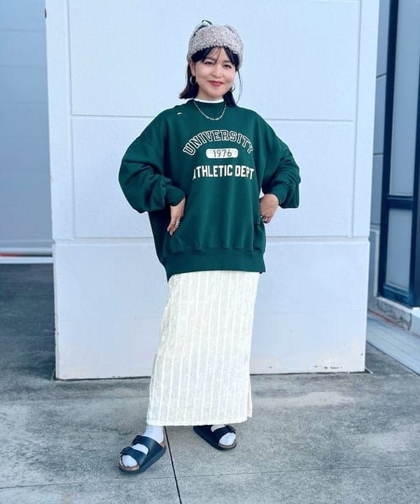 BEAMS HEARTのメルトン フライト キャップ 防寒 ギフト 24AWを使ったコーディネートを紹介します。｜Rakuten Fashion(楽天ファッション／旧楽天ブランドアベニュー)4857456