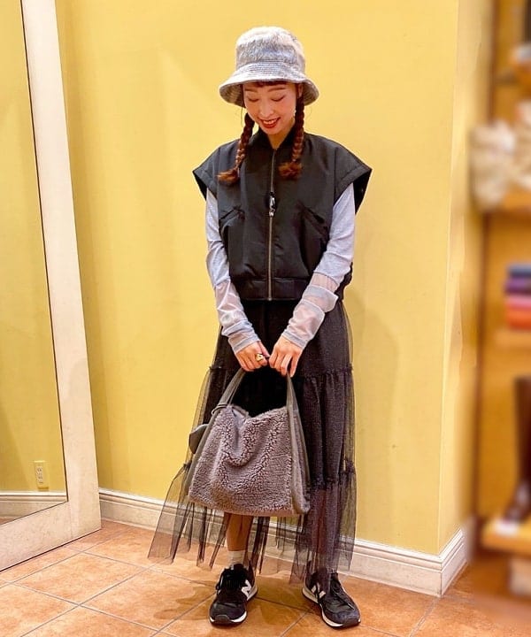 BEAMS HEARTの袖ドロスト MA-1 ブルゾンを使ったコーディネートを紹介します。｜Rakuten Fashion(楽天ファッション／旧楽天ブランドアベニュー)4857561