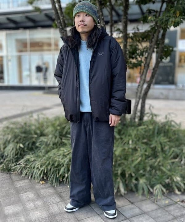 FRED PERRY / 別注 フラッフィ クルーネックニット