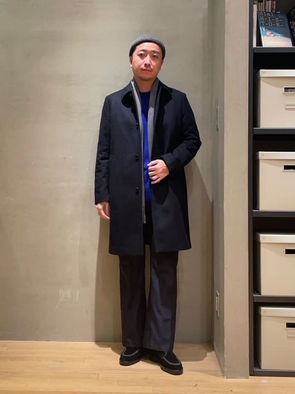 TAKEO KIKUCHIの【限定展開】ビーバー仕上げ ステンカラーコートを使ったコーディネートを紹介します。｜Rakuten Fashion(楽天ファッション／旧楽天ブランドアベニュー)4859832