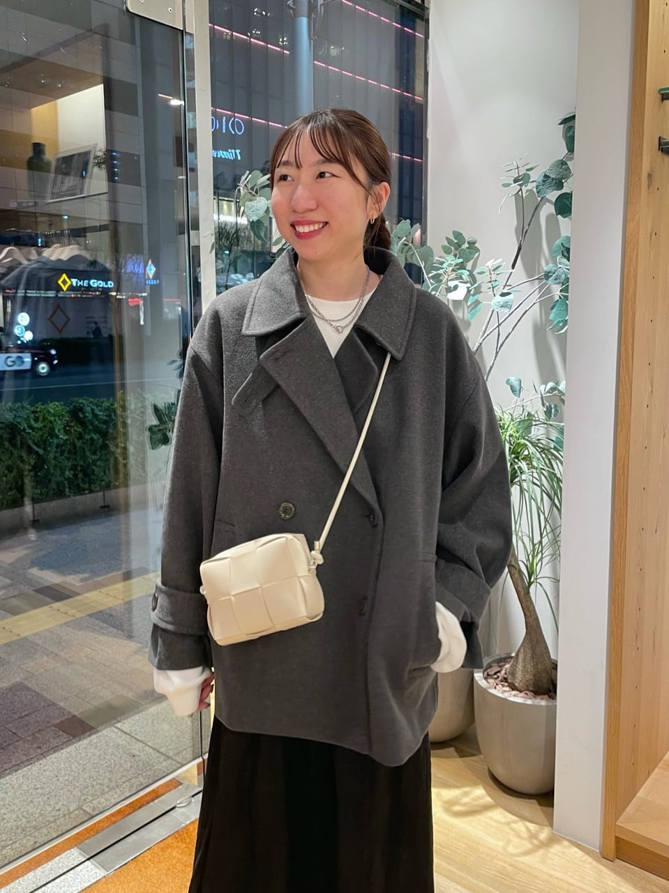 DISCOAT 中空糸スタンドミドルコート 中空糸スタンドミドルコート《WEB限定カラーあり
