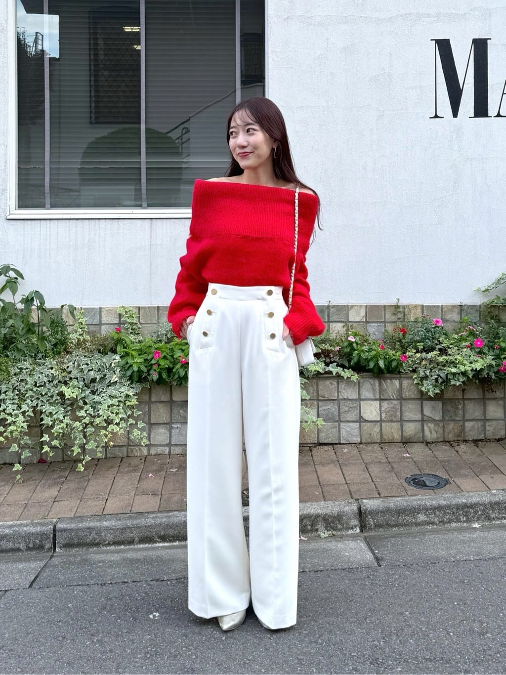 最強愛されニット】オフショルシャギーニット