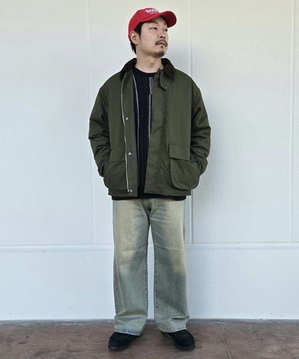 BEAMS HEARTのブラスト ワイド ストレート デニムを使ったコーディネートを紹介します。｜Rakuten Fashion(楽天ファッション／旧楽天ブランドアベニュー)4860869