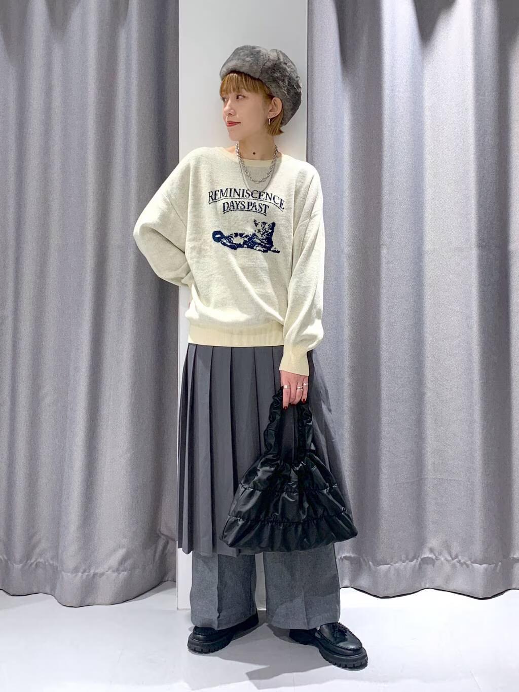 LAKOLEのアニマルロゴジャガードニットを使ったコーディネートを紹介します。｜Rakuten Fashion(楽天ファッション／旧楽天ブランドアベニュー)4865623